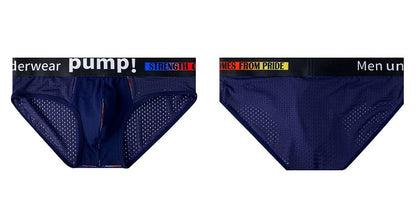 Pump Sexy Low Waist Fitness Sports Briefs