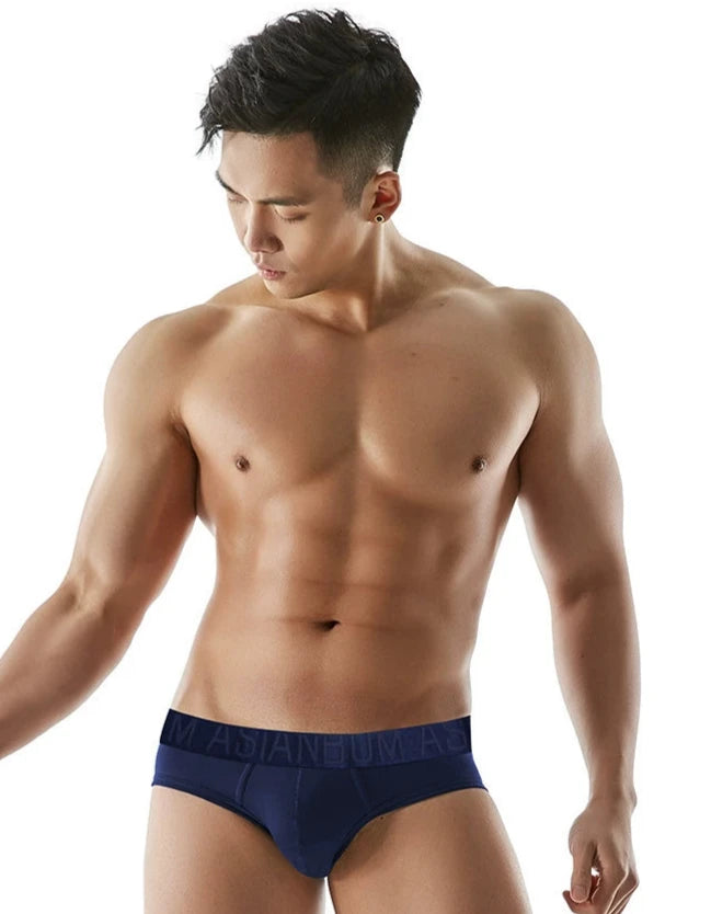 Asianbum Mid-Waist Comfortable Breathable Briefs