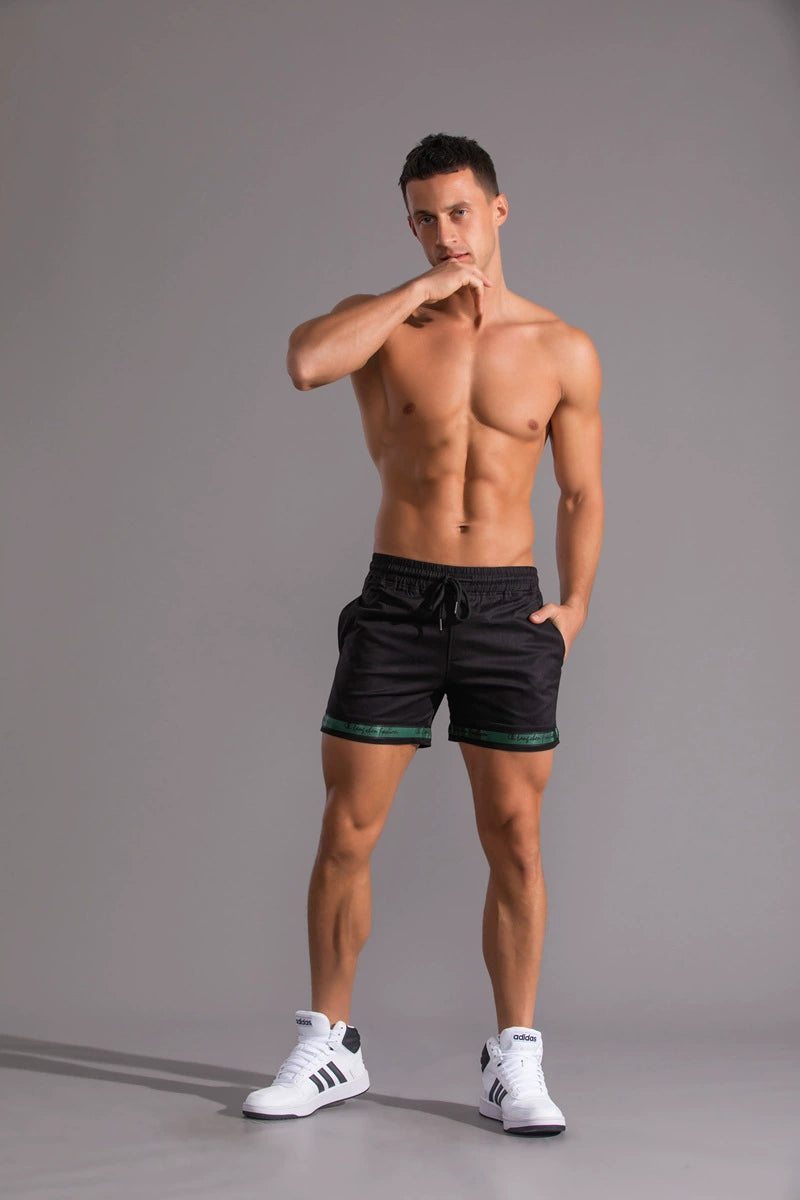 Chinese Fad Cotton Sports Shorts