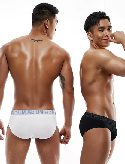 Asianbum Mid-Waist Comfortable Breathable Briefs