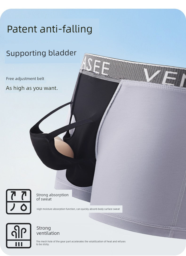 National Patent Scrotal Support Men's Underwear with Spermatic Cord Vein Qu Zhang Ke Adjusting Belt Testes Bag Anti-Qu Tuo Qu Bao