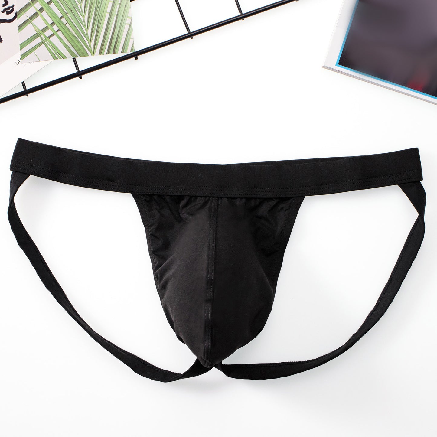 Pure Cotton Briefs Low Waist Sexy Men's Thongs and G String Underwear Seamless Jockstrap Panties for Men Shorts Bikinis Briefs