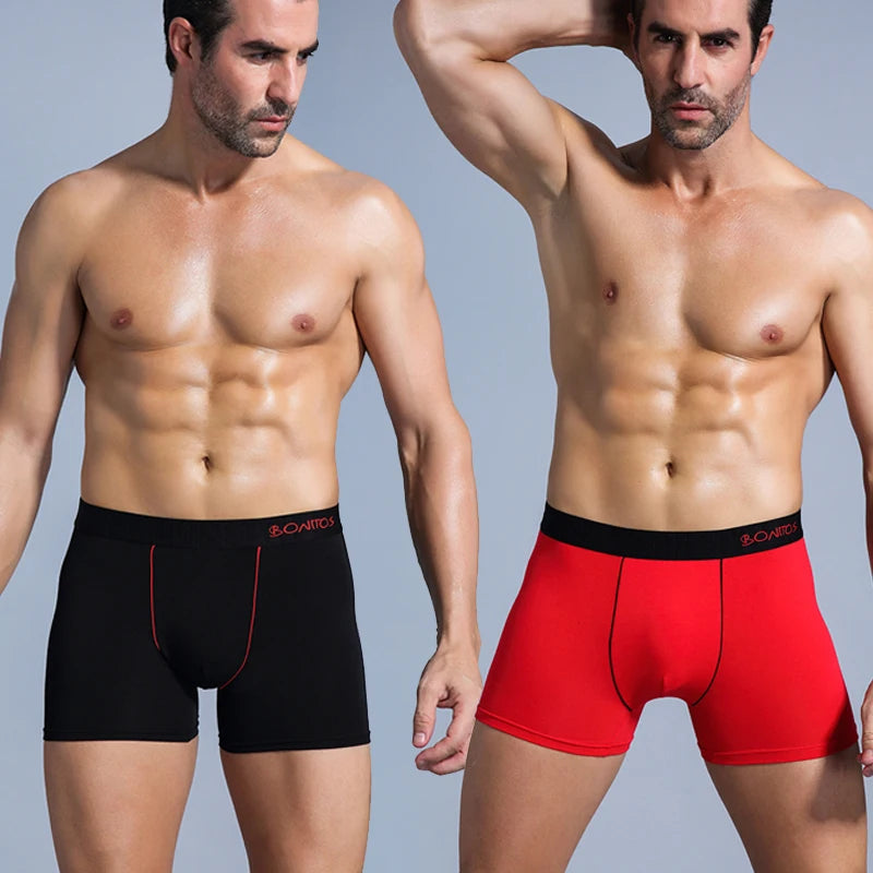 5Pcs Men's Cotton Boxer Underwear