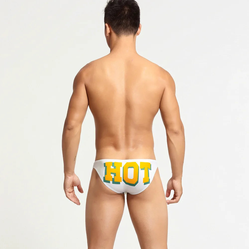 Men's, Boys Low Waist U Convex Pouch Swimwear.