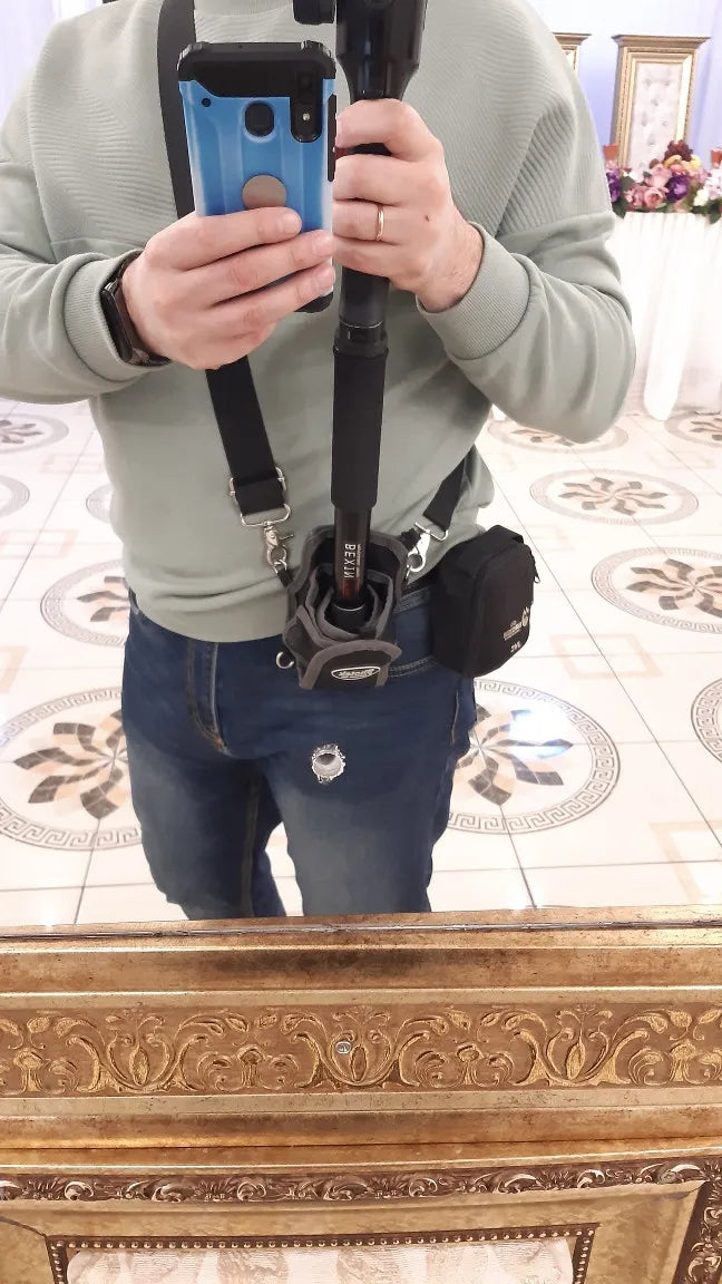 Camera Monopod Shoulder Neck Sling Strap Unipod Tripod Wrist Belt Waist Bag