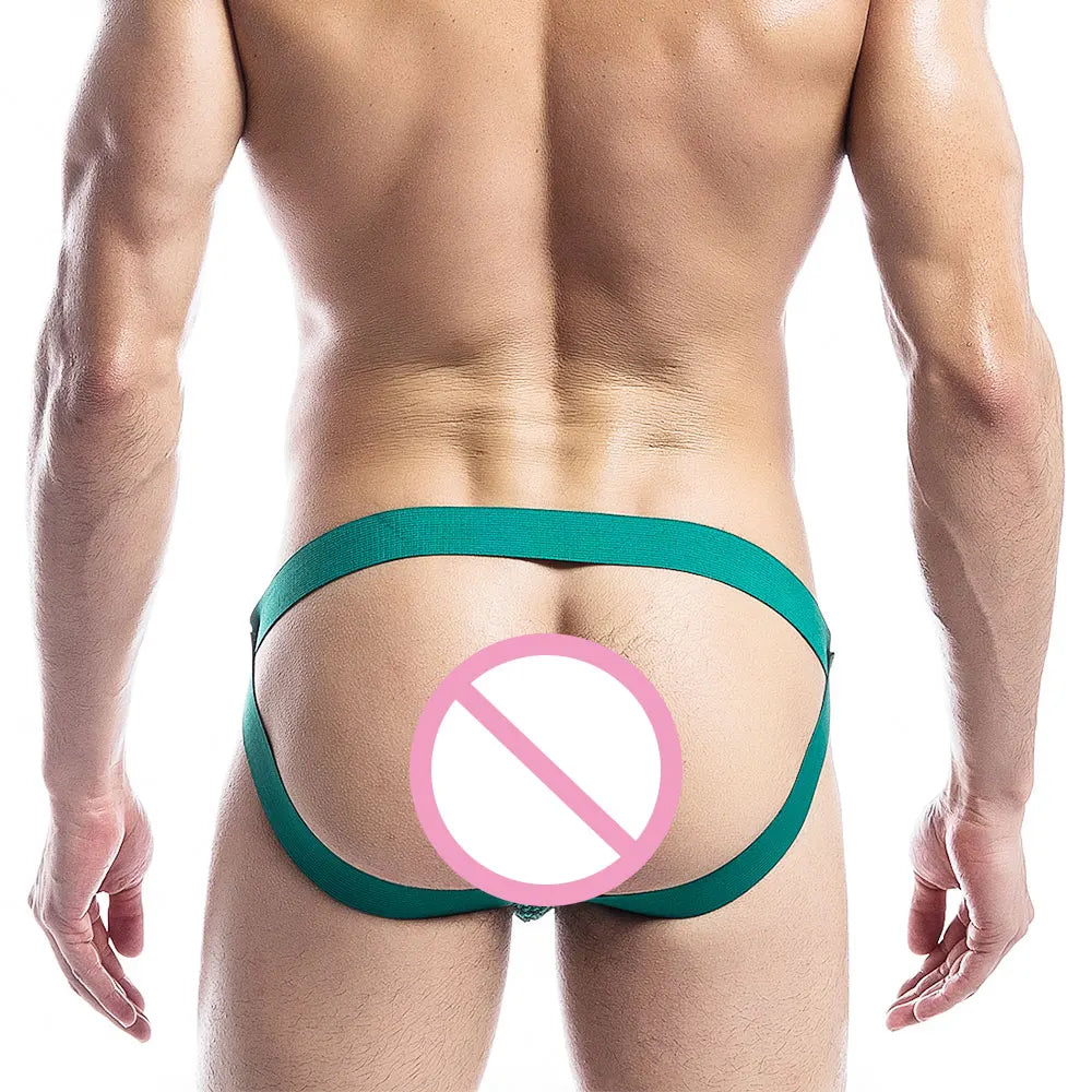 Mens Soft Athletic Supporter Low Rise Jock Strap