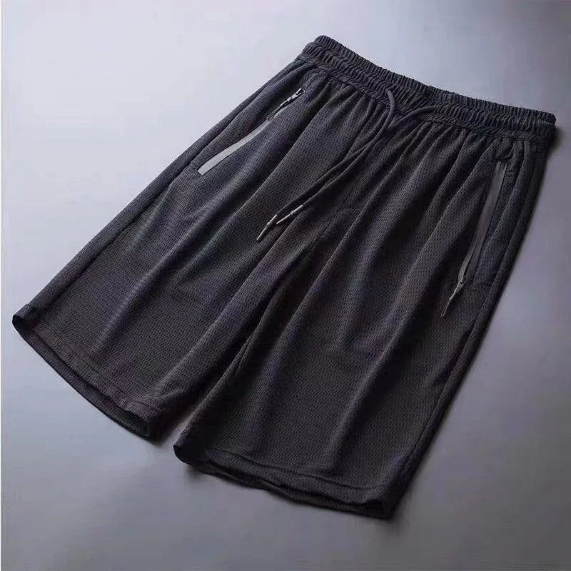 Men's Invisible Zipper Open Crotch Black Underpants Outdoor Sports Mens Plus Size Casual Shorts