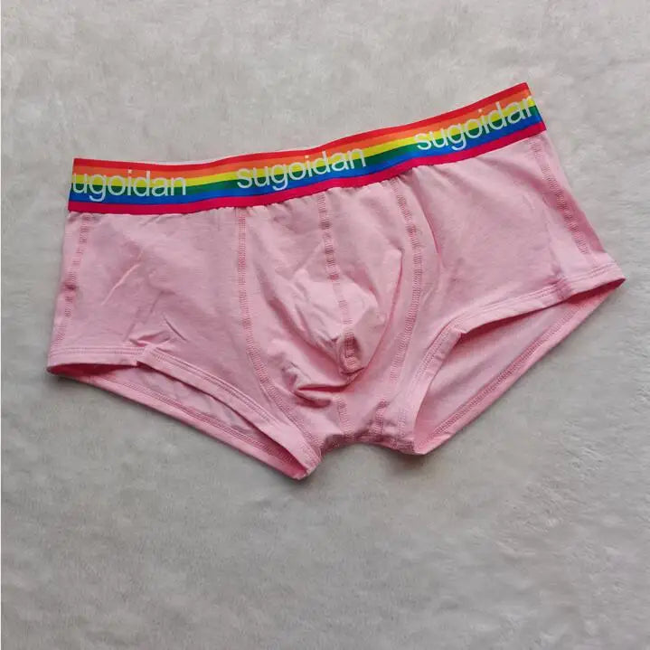 Rainbow color men&