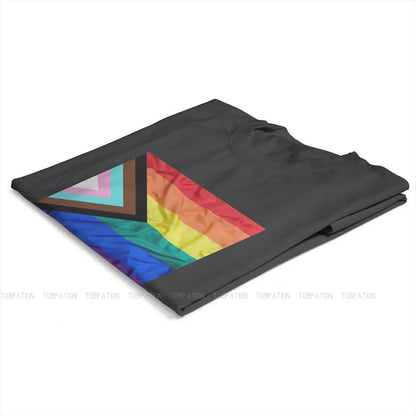 PROGRESS PRIDE FLAG LGBT NEW PRIDE FLAG RAINBOW EQUALITY Unique TShirt for Girl 4XL Creative Graphic T Shirt Hot Sale