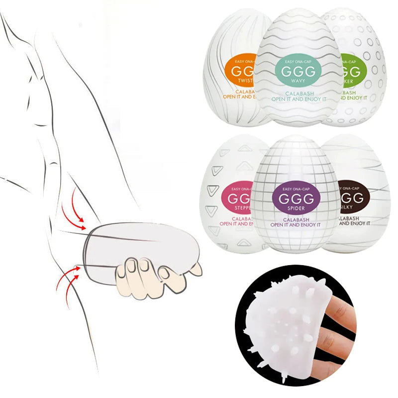 Male Masturbation Cup Vagina Egg Penis Massage Adult Toys For Men Soft Silicone Pocket Pussy Stretchable Masturbator Sex Toys