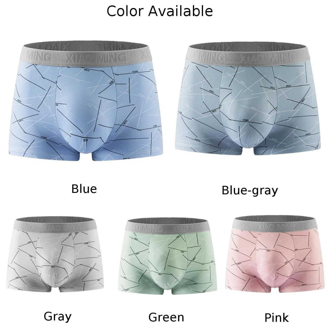 Light Breathable Men Briefs Large Size Shorts Home Panties Bulge Pouch Underpants Sexy Stretch U Convex Pouchs