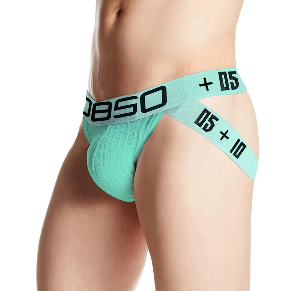 ORLVS Men's Cotton  Cotton Jockstrap