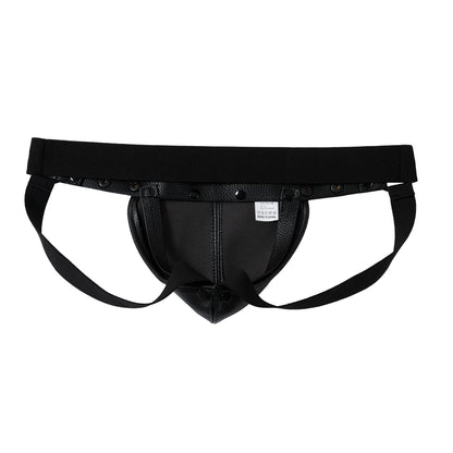 Men's Jockstraps Athletic Supporters Work Out Underwear Jock with Removable Codpiece 'Big Bulge'. Adjustable Comfort and Size