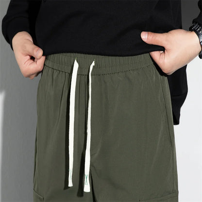 2024 casual multi pocket loose work pantscamping equipment