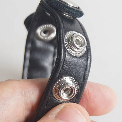 Leather Cock Ring, Cock ring Delay Ejaculation.