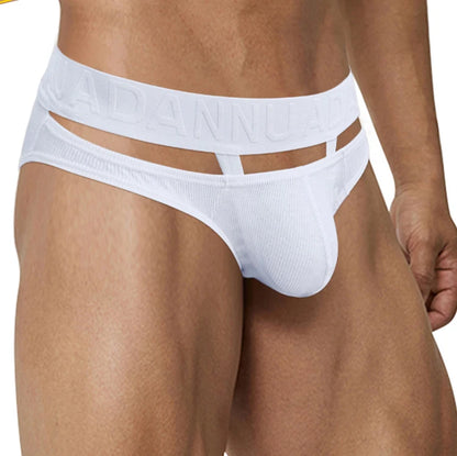 Cotton Men's Hollow Breathable Briefs