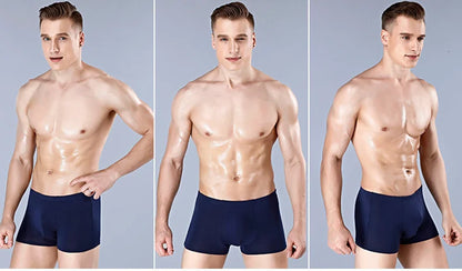 5 Pack Man's Teens Bamboo Boxer Briefs