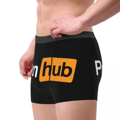 Custom Male Funny Porns Hub Underwear Boxer Briefs Breathable Shorts Panties Underpants