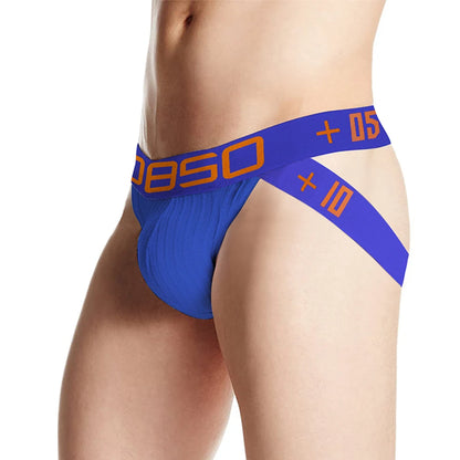 ORLVS Men's Cotton  Cotton Jockstrap