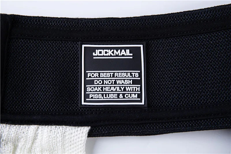 Jockmail Sexy Men Jockstrap Soft Bulging Bag Soft