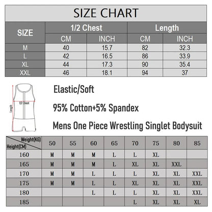 Mens Undershirts Cotton One-Piece Rompers Men Bodysuit Wrestling Singlet Sports Leotard Fitness Jumpsuits Boxer Shorts Underwear