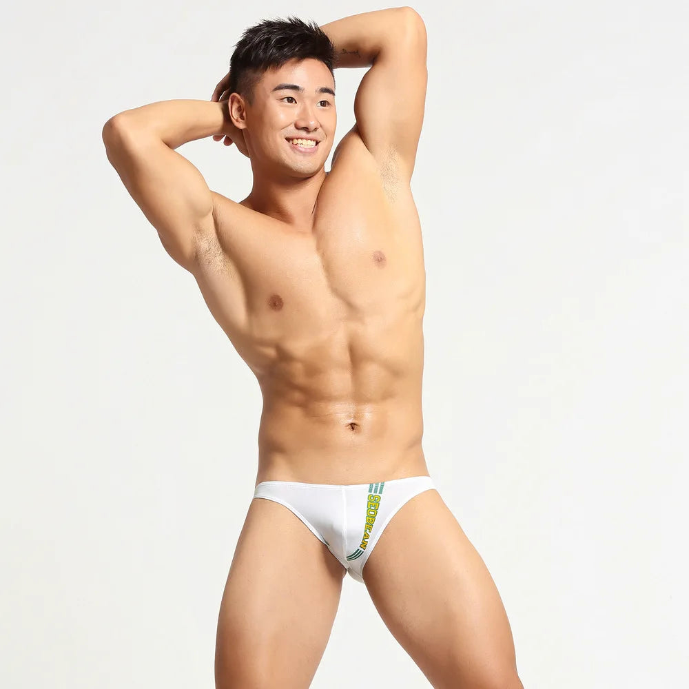 Men's, Boys Low Waist U Convex Pouch Swimwear.