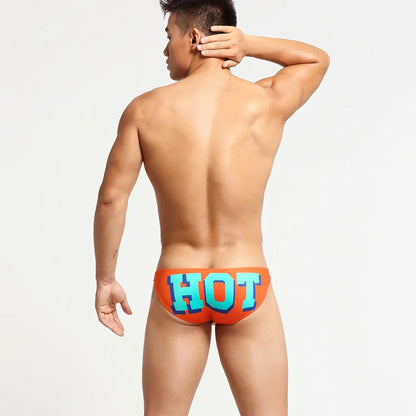 Men's, Boys Low Waist U Convex Pouch Swimwear.