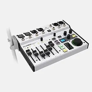 BEHRINGER FLOW8 8-Input Digital Mixer USB/Audio Interface with 48V phantom power for optimum headroom