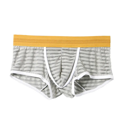 WJ net empty in summer, men's underwear, boyshort, low waist, breathable and high elastic fashion 5021-APJ