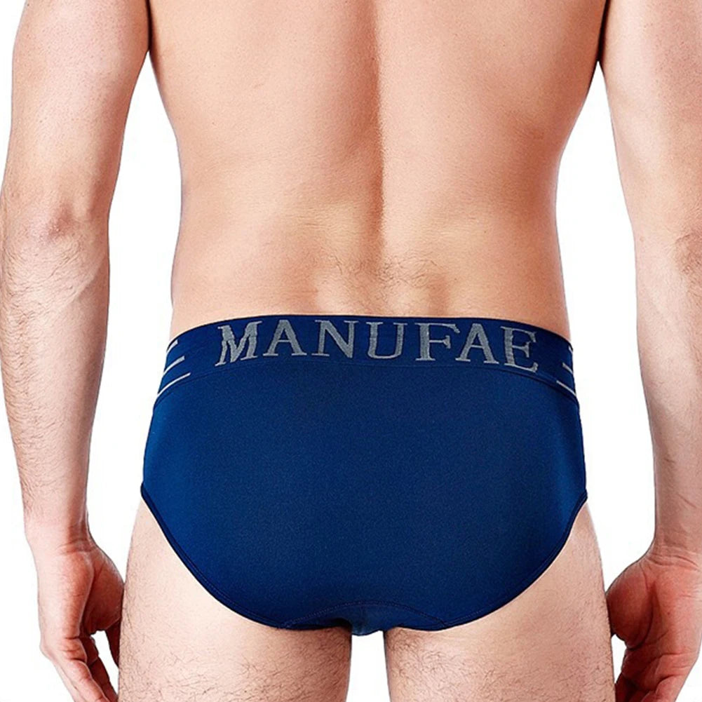 Men's Mid Waist Comfortable Penis Pouch Briefs