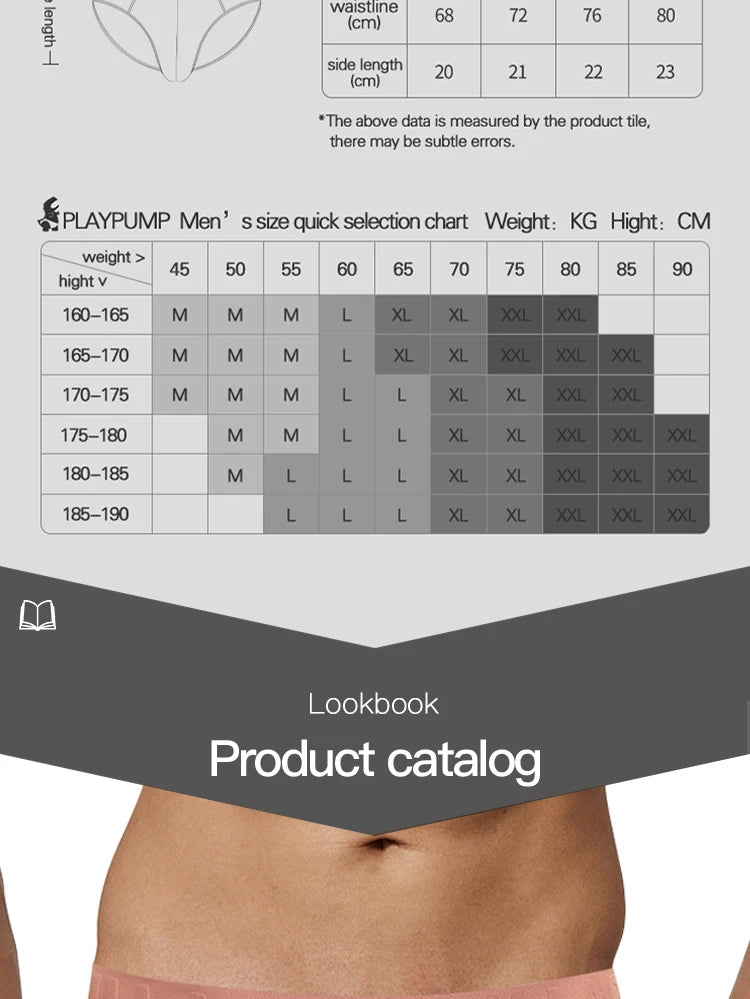 CMENIN Men 100% Cotton Low Waist Sports Fitness Briefs