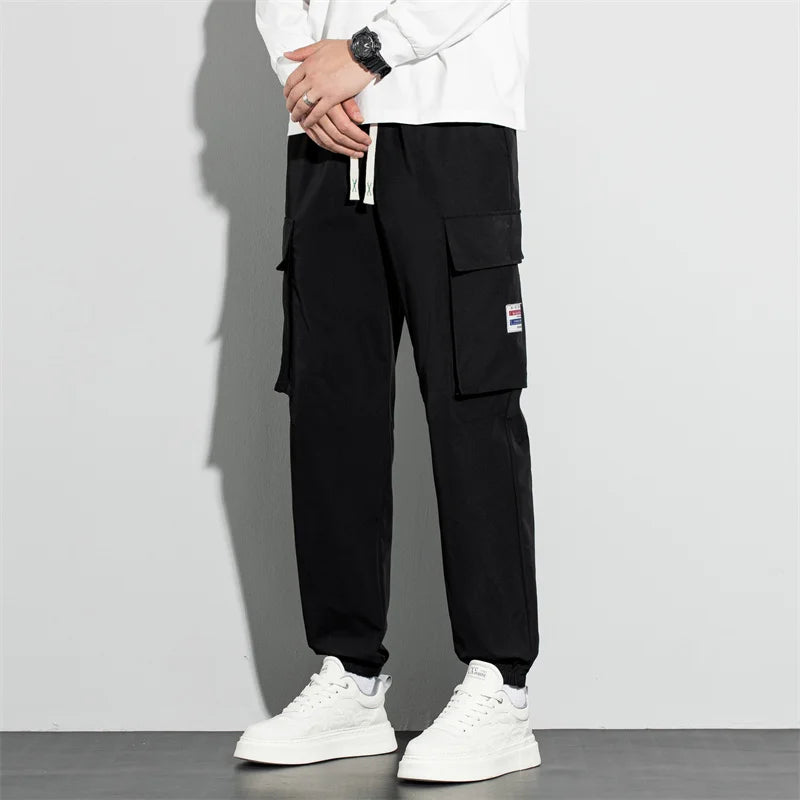 2024 casual multi pocket loose work pantscamping equipment