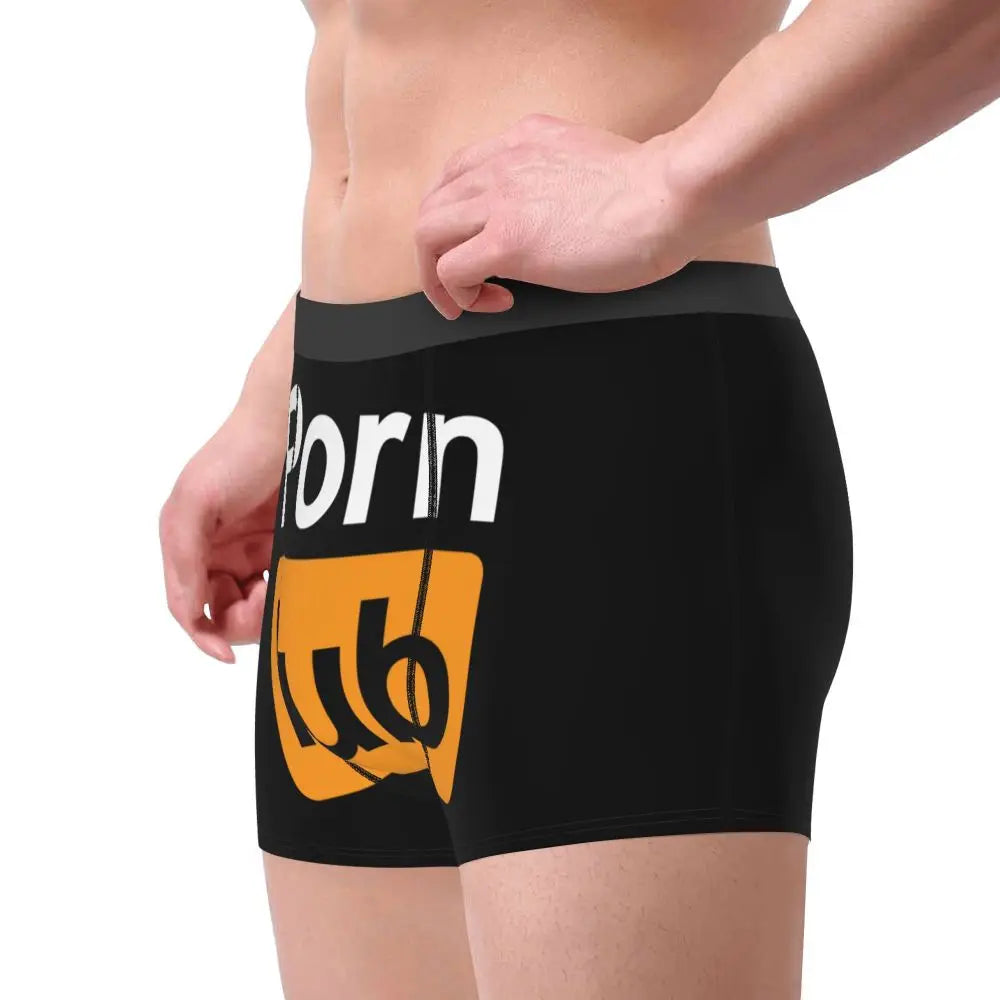 Custom Male Funny Porns Hub Underwear Boxer Briefs Breathable Shorts Panties Underpants