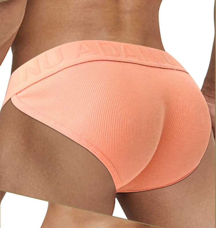 CMENIN Men's Cotton Hollow Crotch High Cut Briefs