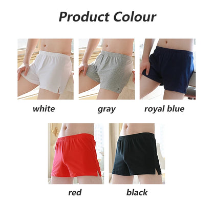 New Arrival Men Underwear Boxers Cotton Soft Breathable Mens Boxer Trunks Home Wear Loose Shorts Male Panties Cueca Calzoncillos