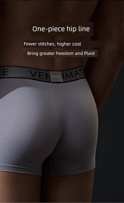 Patent Spermatic Vein Men Qu Zhang Underwear Scrotal Support with Function Boxers Adjustable Lift Pouch Bullet Separation