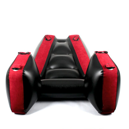 Love Seat Pillow For Positions Inflatable Seats Pillow For Couple Pvc Furniture Inflatable Portable Fun Exotic Red Sofa Bed