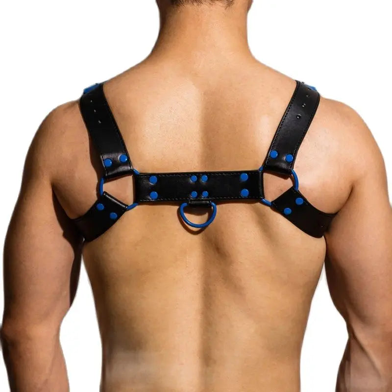 Sexy Harness Men Sex Toys For Couples Body Lingerie Fetish PU Erotic Accessories Gay Corset Top Lenceria Hombre bdsm Muscle