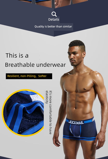 Fitness Training Breathable Sweat Absorbing Men Sports Underwear