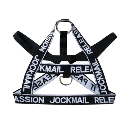 Jockmail Men Harness Body Chest Belt Lingerie Ring Shoulder Strap Bondage Costume Clubwear Party Gay Strap Clothing Exotic Tanks