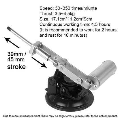 Telescopic Linear Actuator with Coke Cup 45mm/39mm Stroke Mini Big Thrust 30~350RPM DC Reciprocating Mechanism Motor 110V-240V