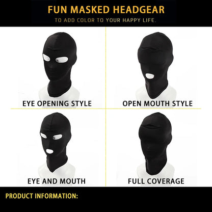 Fetish Harness Head Hood BDSM Slave Game Bondage Restraint Face Mask Erotic Sex Toys Role Play for Couples Master Anal Gay Adult