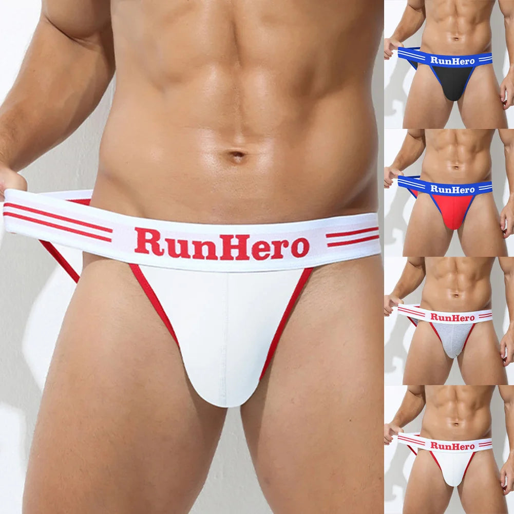 Men's Low Waist Pouch Hip-Lifting Briefs