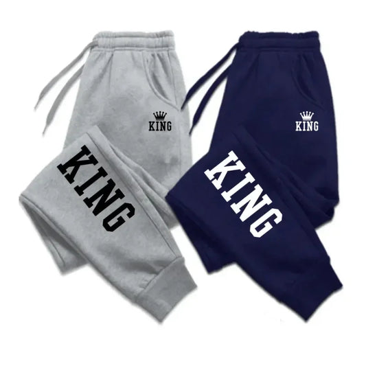 2024 fashion New Men Women print casual long pants hot sales sweatpants and versatile soft comfortable jogging sports pants