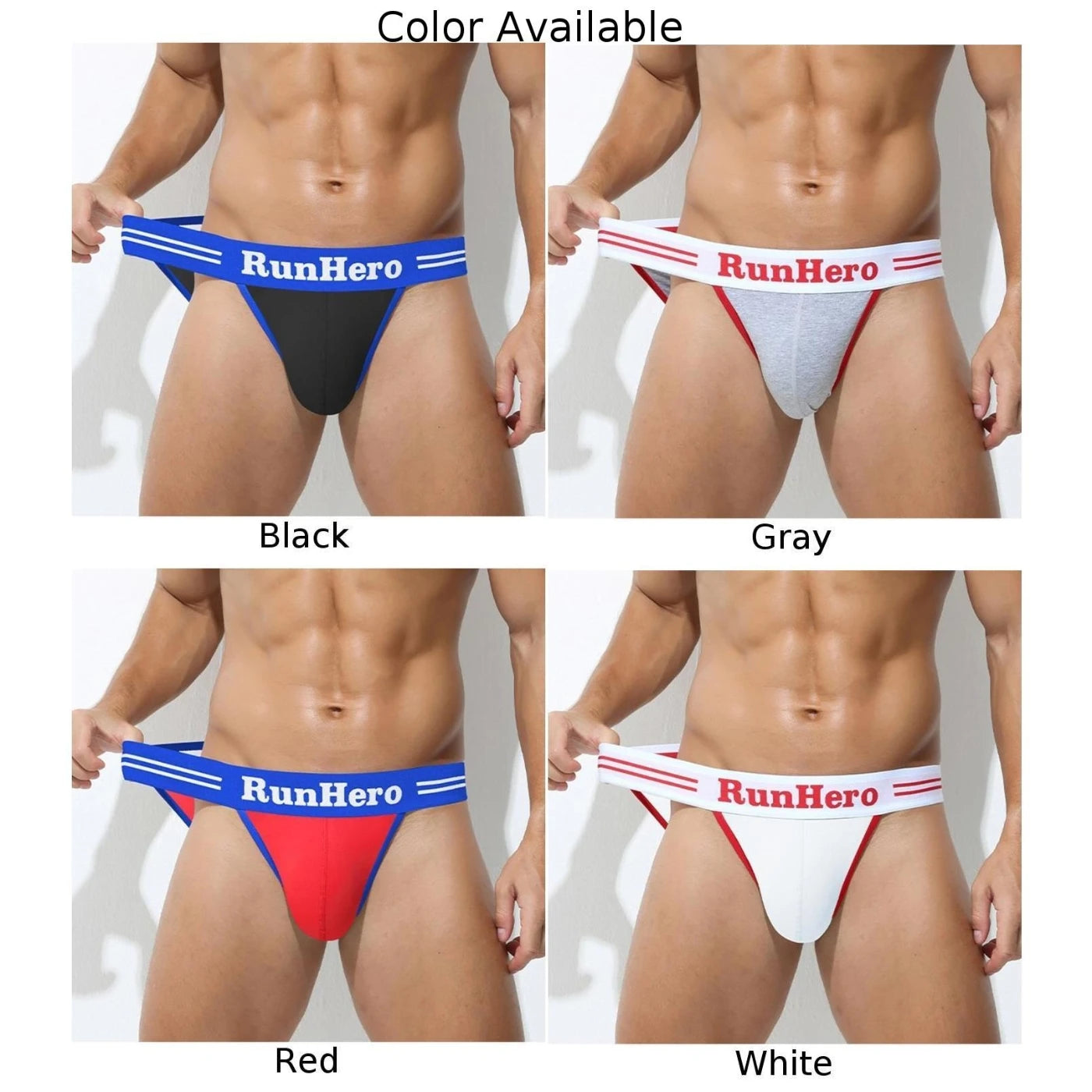 Men's Low Waist Pouch Hip-Lifting Briefs