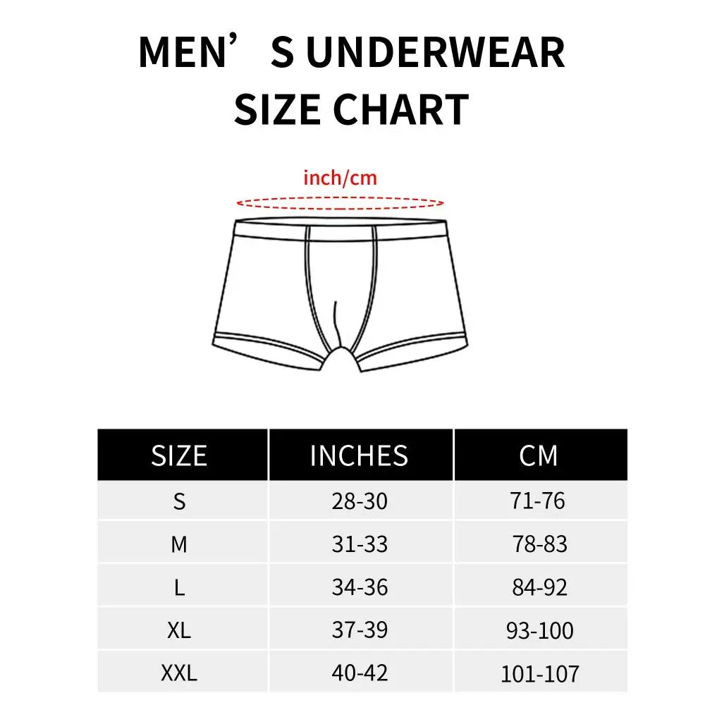 Custom Male Funny Porns Hub Underwear Boxer Briefs Breathable Shorts Panties Underpants