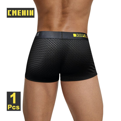 CMENIN Men's Breathable Boxershorts Mesh Underwear