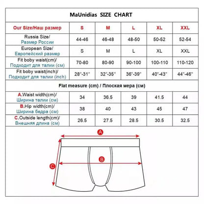 Cotton Print Boxers For Man Underwear Mens Boxer Shorts And Underpants Sexy Men's Panties Plus Size Calecon Homme Brands