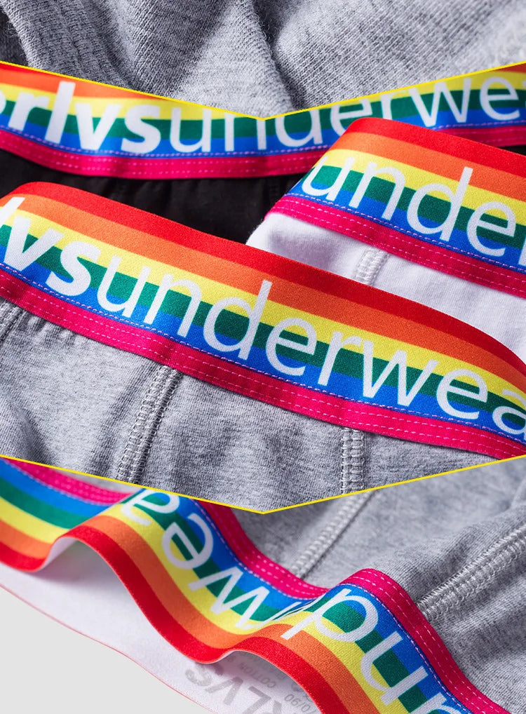 Rainbow color men&