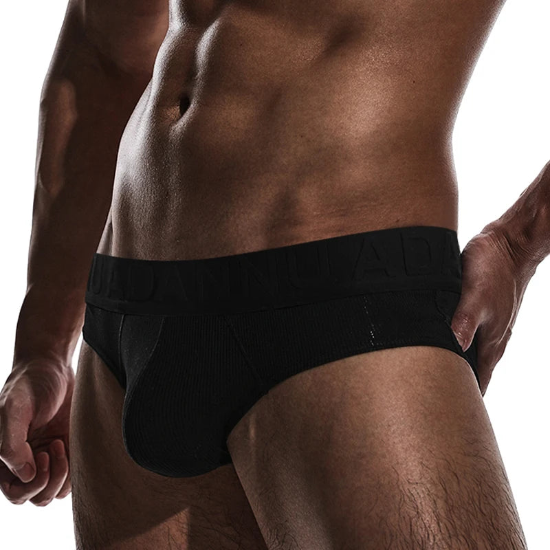 CMENIN 100% Men's Cotton Low Waist Briefs